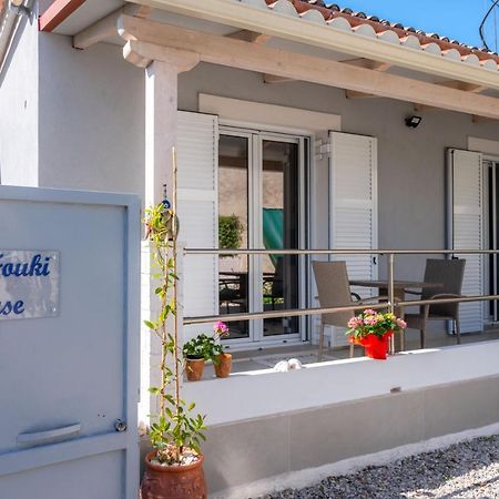 Fouki Apartments Ipsos Beach Bagian luar foto