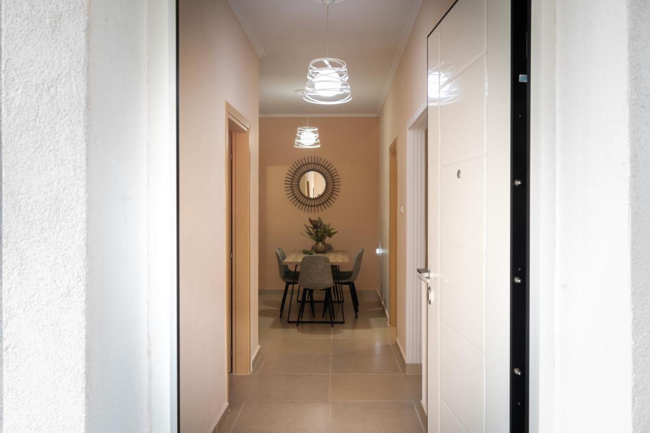 Fouki Apartments Ipsos Beach Bagian luar foto