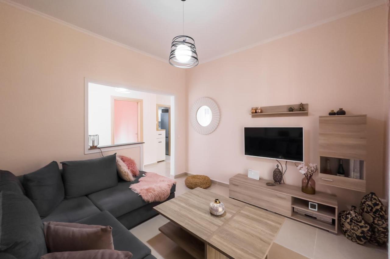 Fouki Apartments Ipsos Beach Bagian luar foto