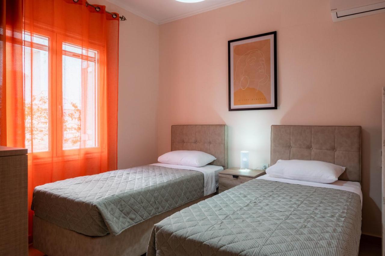 Fouki Apartments Ipsos Beach Bagian luar foto
